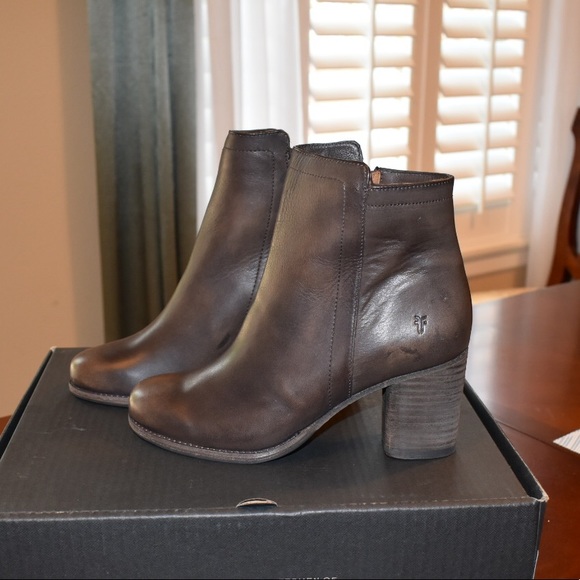 frye addie inside zip bootie